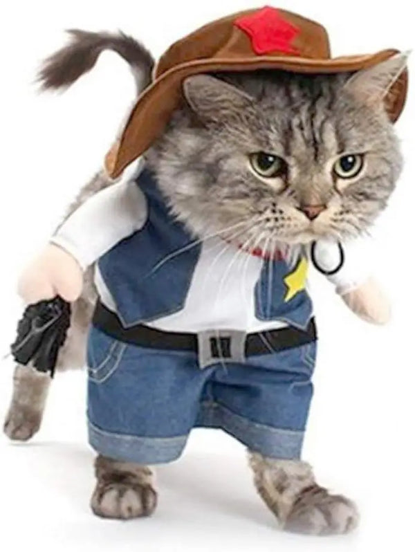 Cowboy Costume For Small Pets
