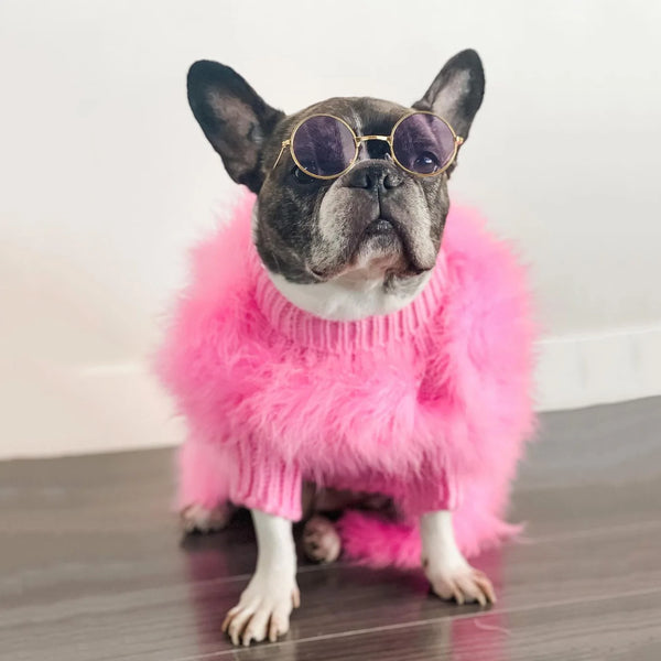 Cozy Cotton Party Dog Sweater