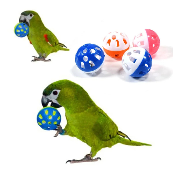 Colorful Bell Bird Play Balls