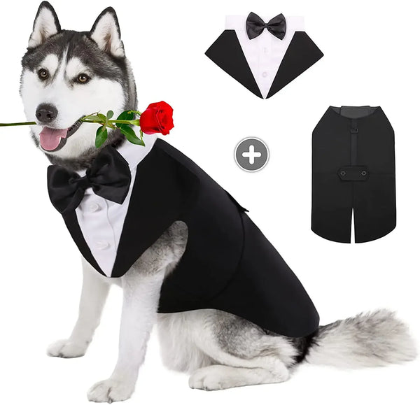 Formal Bow Tie Dog Tuxedo