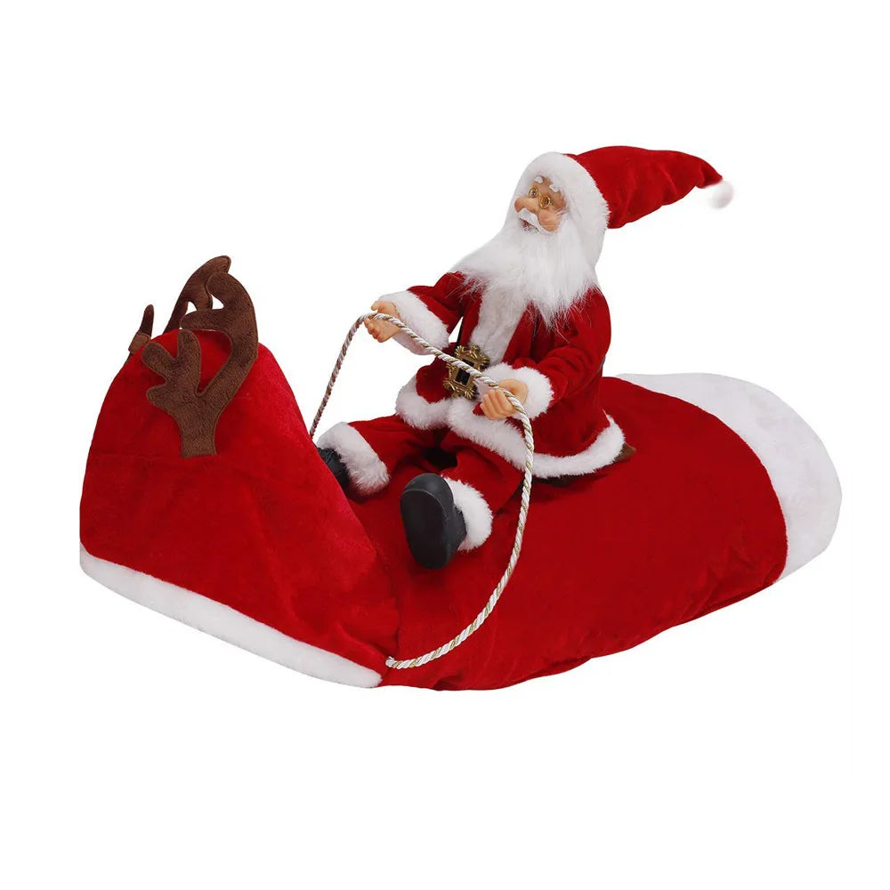 Festive Santa Dog Costume Outfit