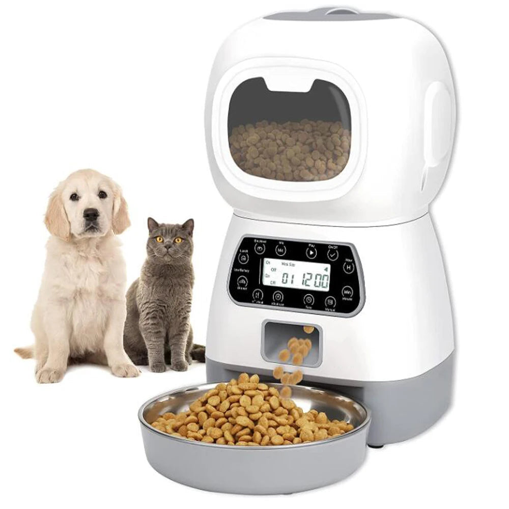 Automatic Timed Pet Food Feeder