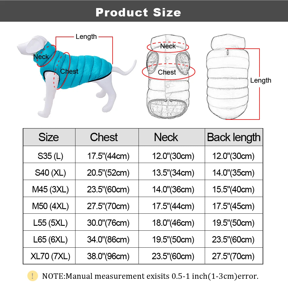 Reversible Three Layer Dog Vest