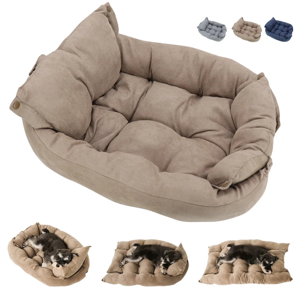 Convertible Three Way Pet Bed