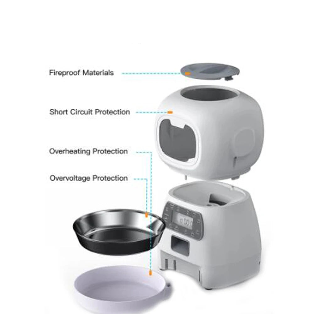 Automatic Timed Pet Food Feeder