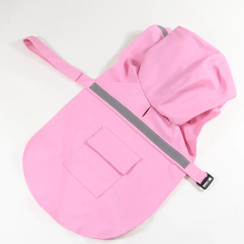 Reflective Rain Protection Dog Coat