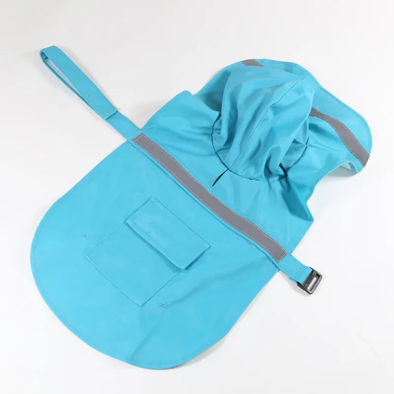 Reflective Rain Protection Dog Coat