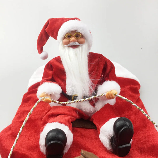 Festive Santa Dog Costume Outfit