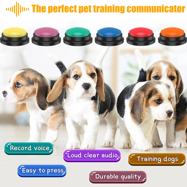 Recordable Interactive Dog Training Buttons