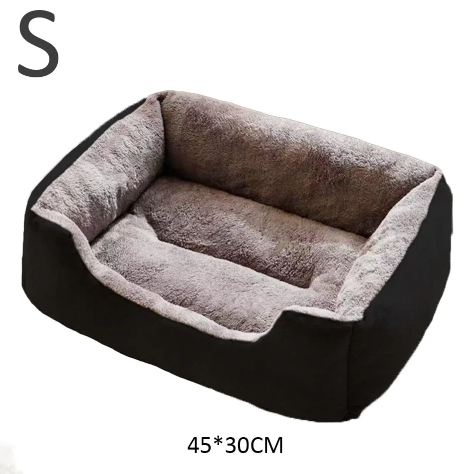 Plush Round Cat Nest Bed