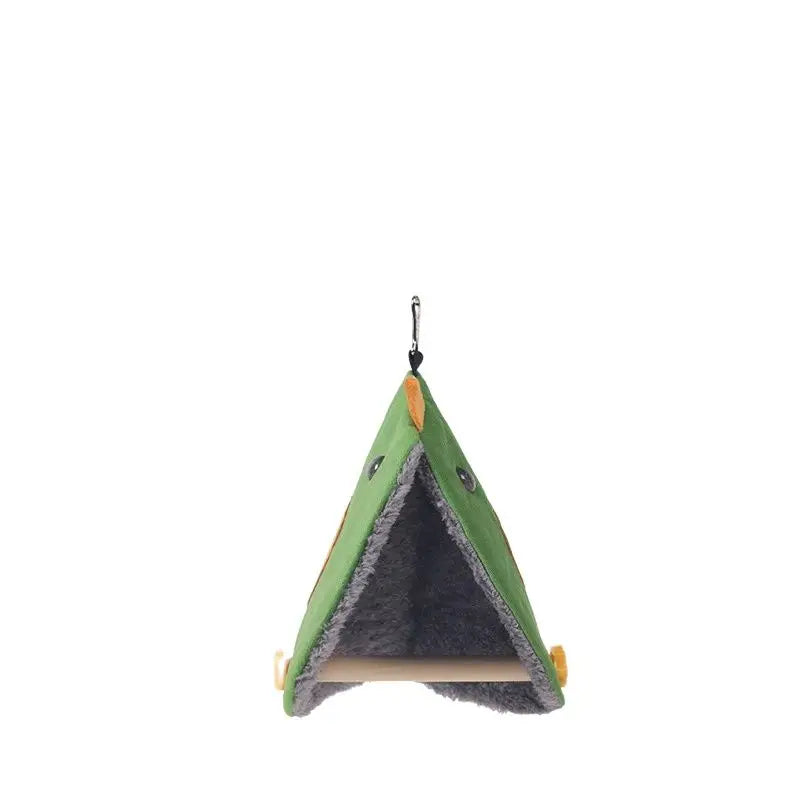 Hanging Plush Parrot Sleep Nest