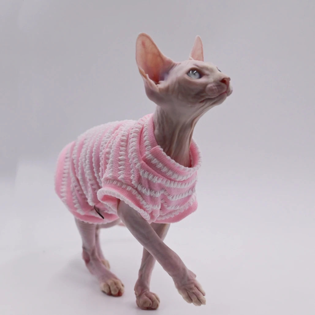 Stretch Cotton Sphynx Summer Vest