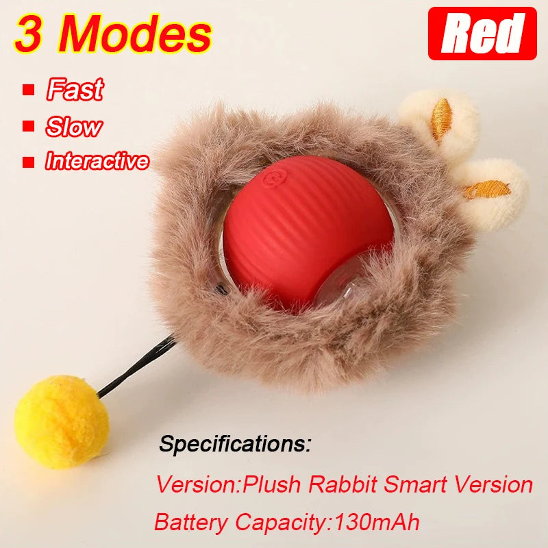 Rechargeable Rolling Cat Tail Ball