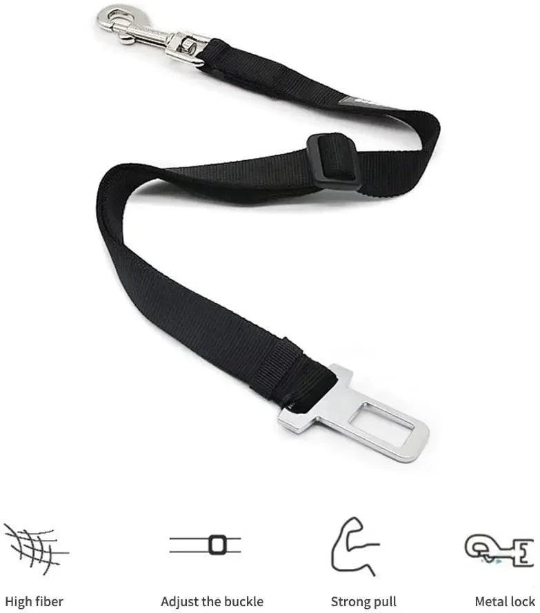Adjustable Pet Car Safety Tether