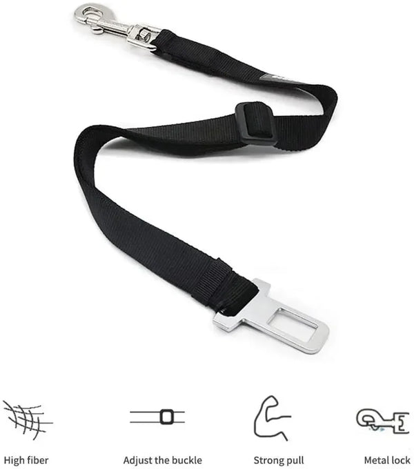 Adjustable Pet Car Safety Tether