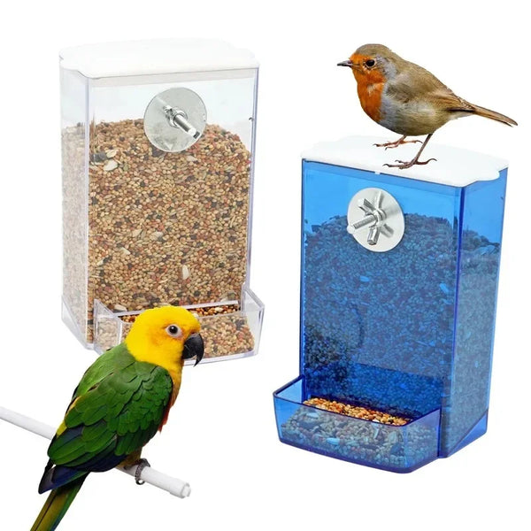 Anti Splash Bird Seed Dispenser