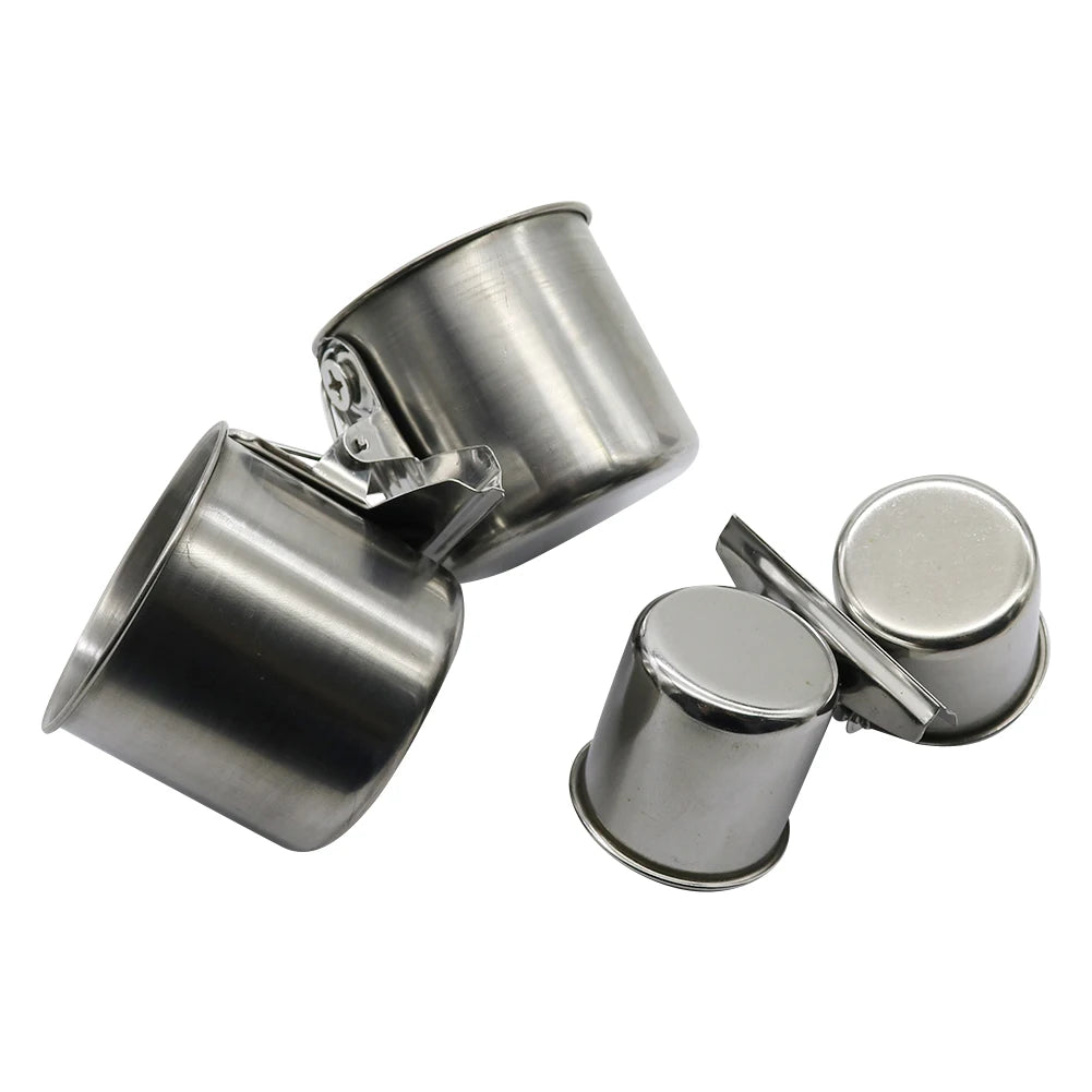 Stainless Steel Clip Bird Bowls