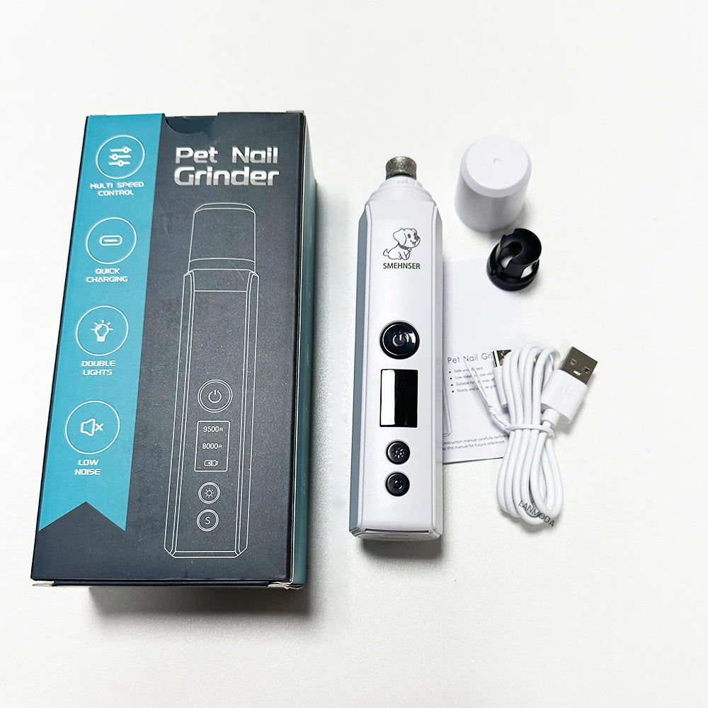 Quiet Electric Pet Nail Grinder