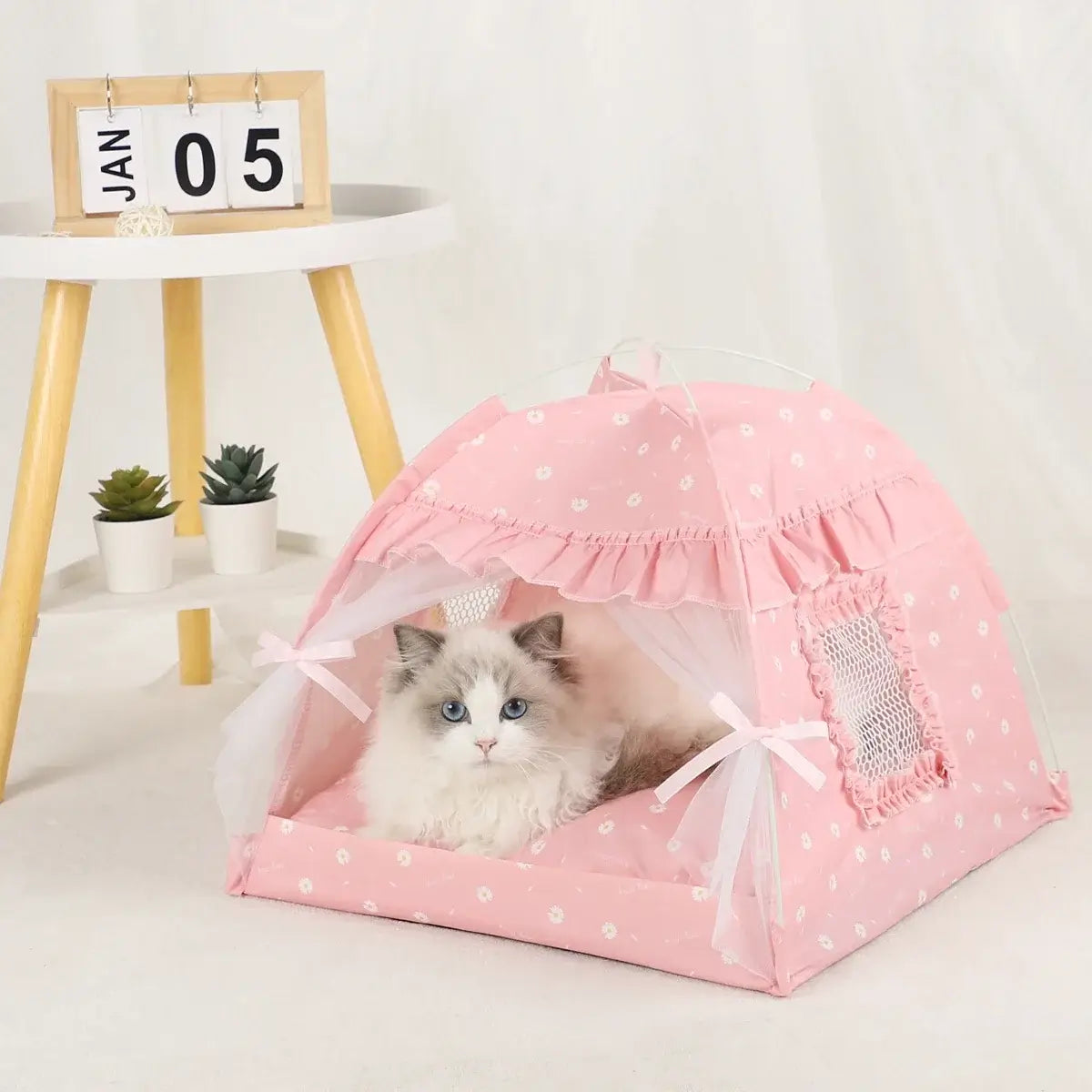 Breathable Cat Tent Resting Bed