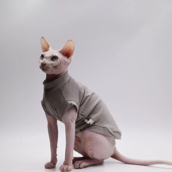 Stretch Cotton Sphynx Summer Vest