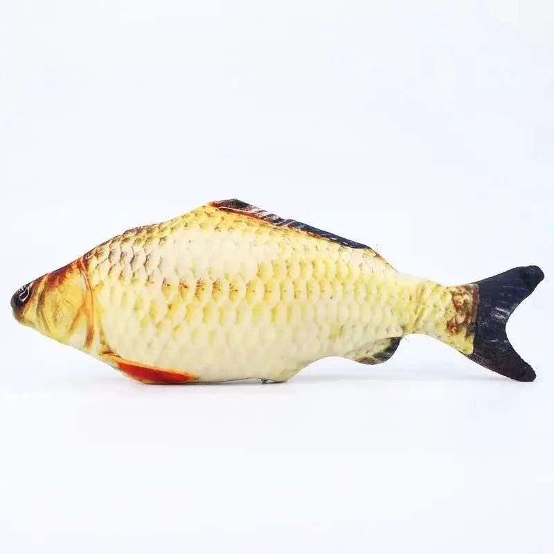Fish Shaped Cat Kicker Toy