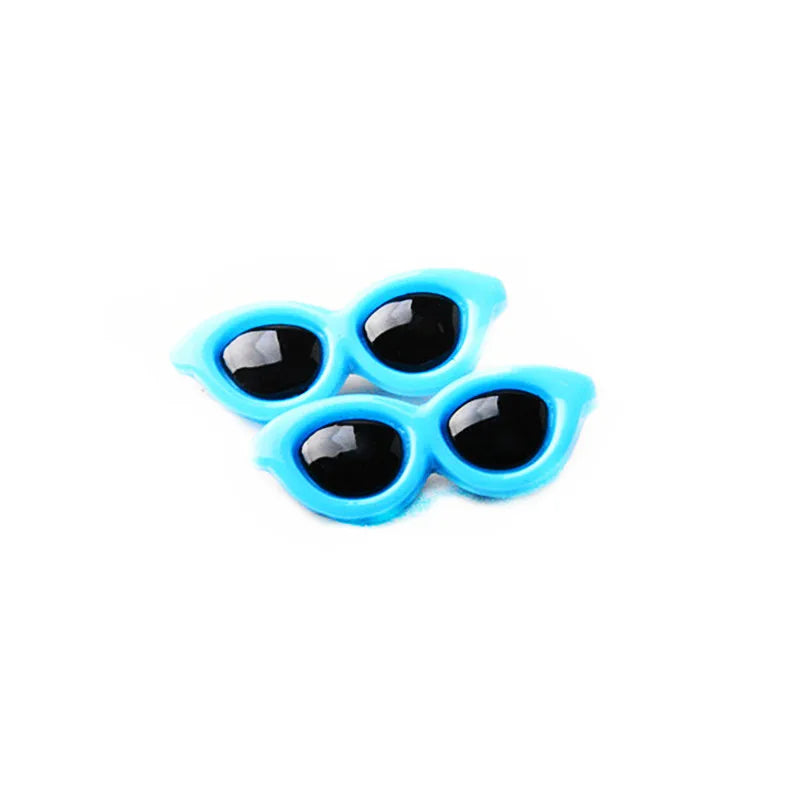 Heart Sunglasses Pet Hair Clips