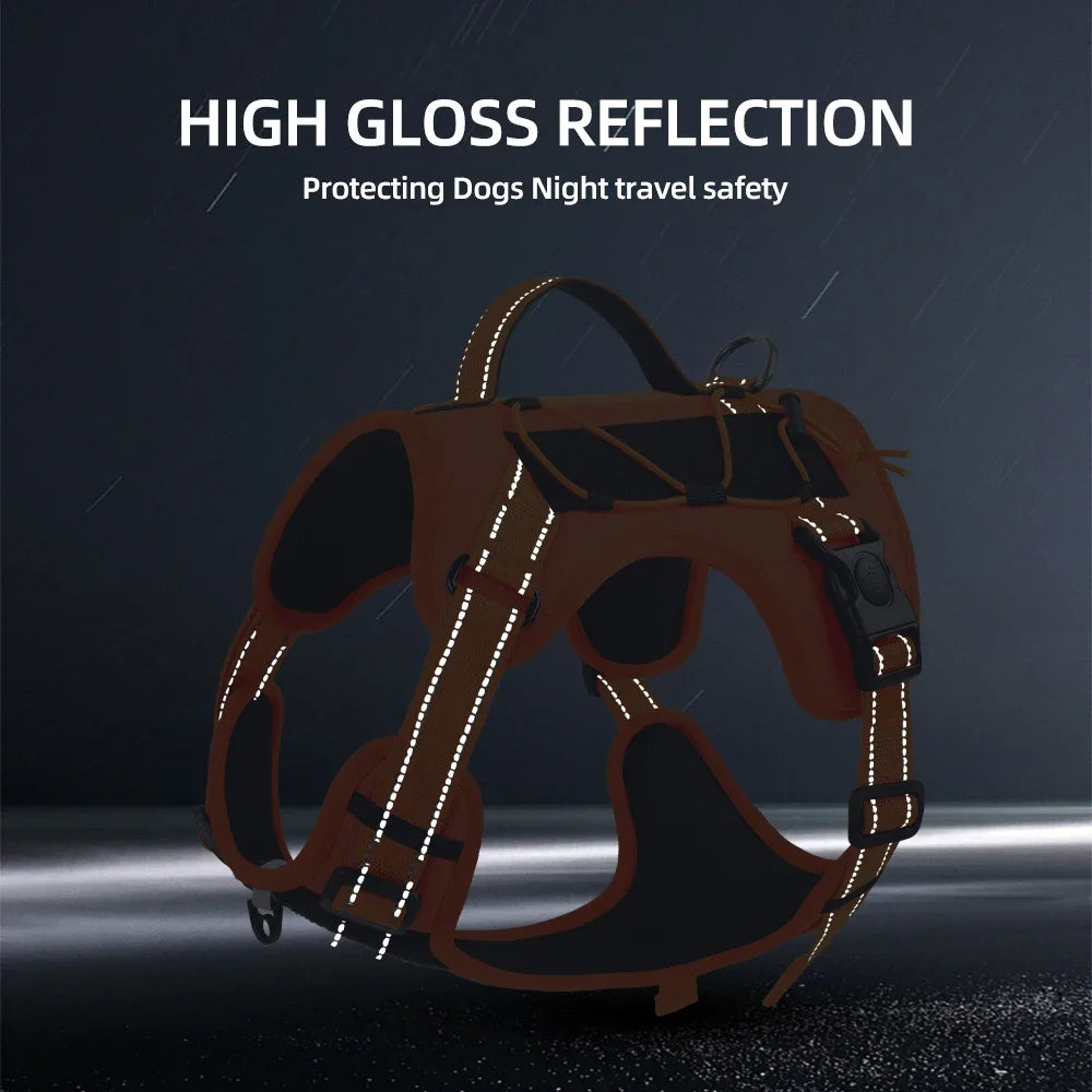 Adjustable Reflective No Pull Harness