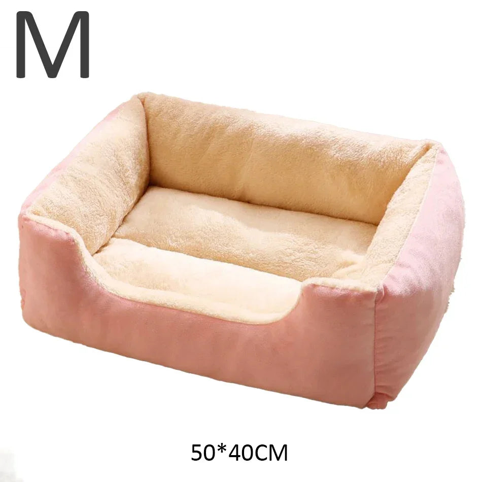 Plush Round Cat Nest Bed