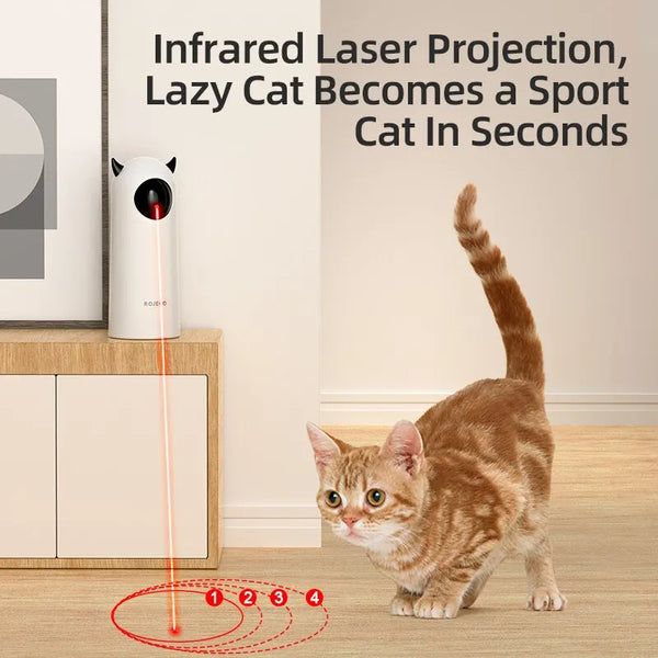 ROJECO Handheld Cat Laser Toy