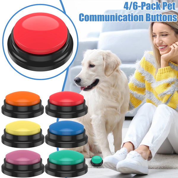 Recordable Interactive Dog Training Buttons