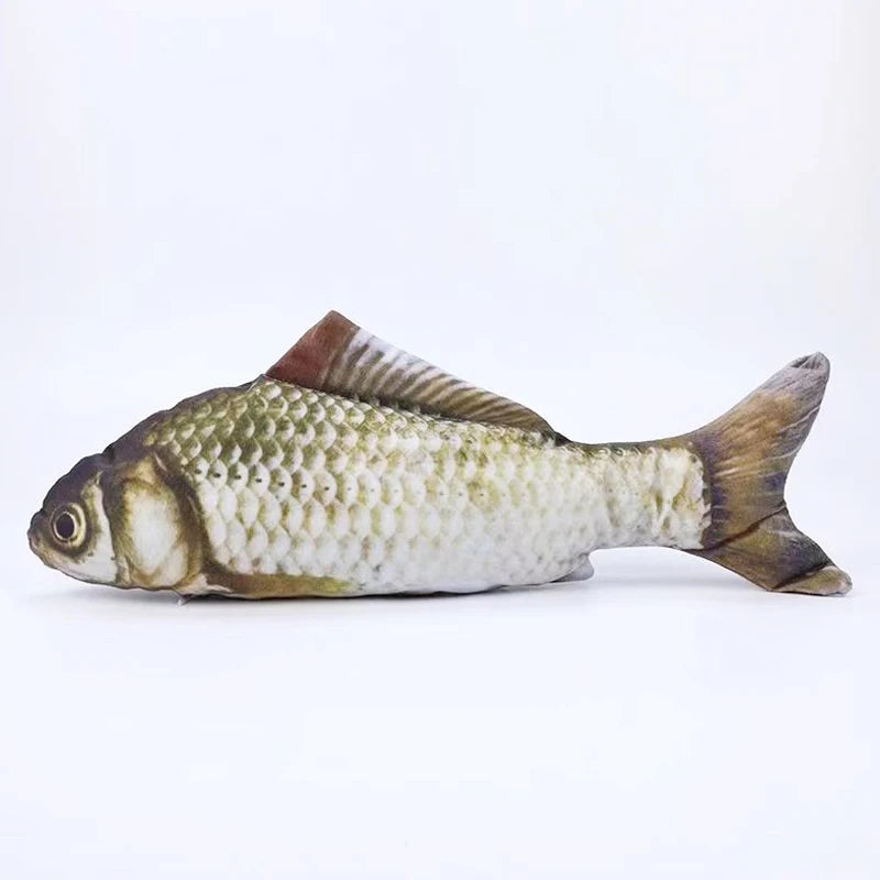 Fish Shaped Cat Kicker Toy