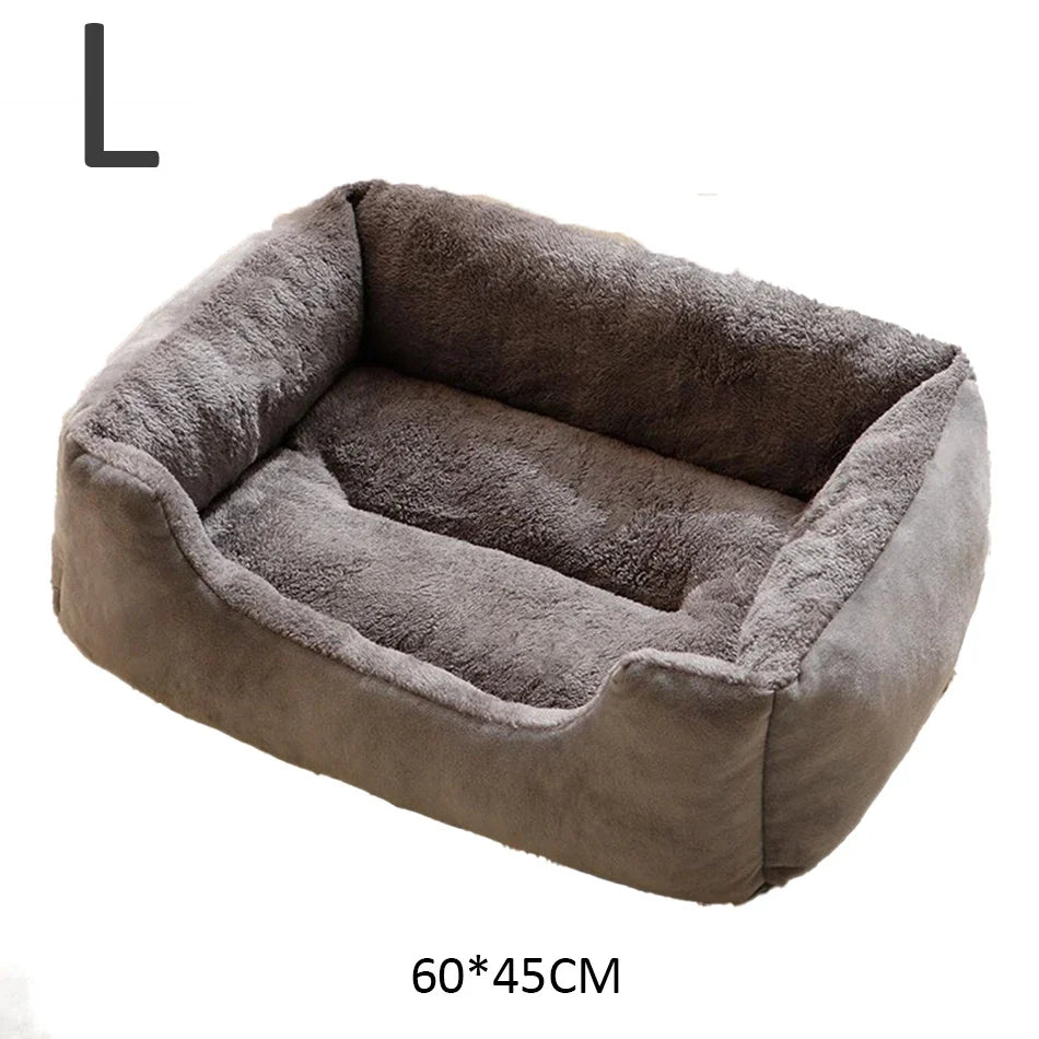 Plush Round Cat Nest Bed