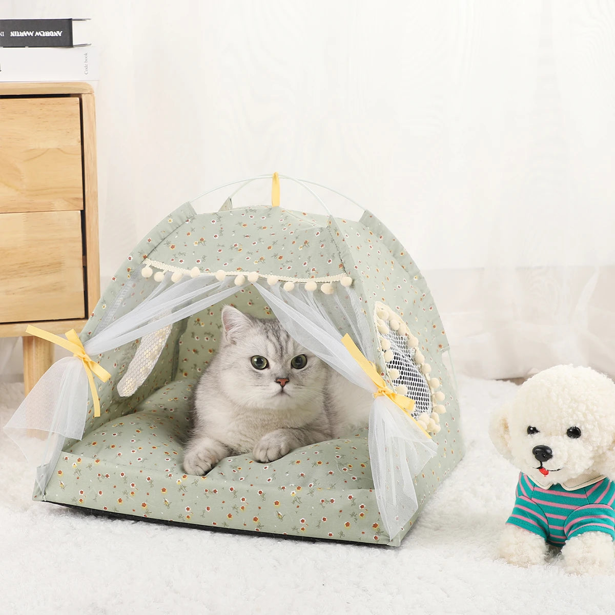 Breathable Cat Tent Resting Bed