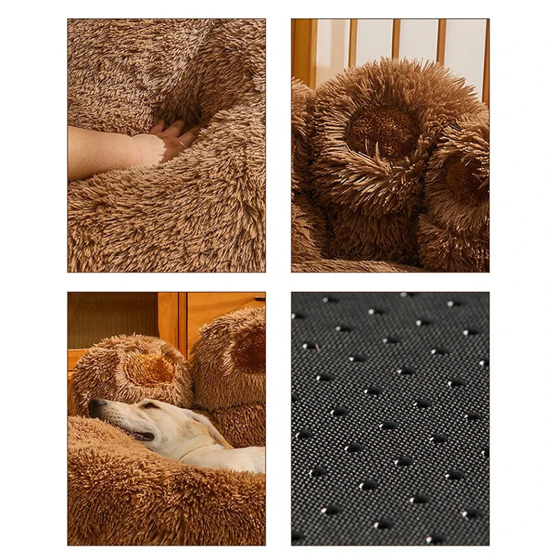 Warm Plush Dog Sofa Bed