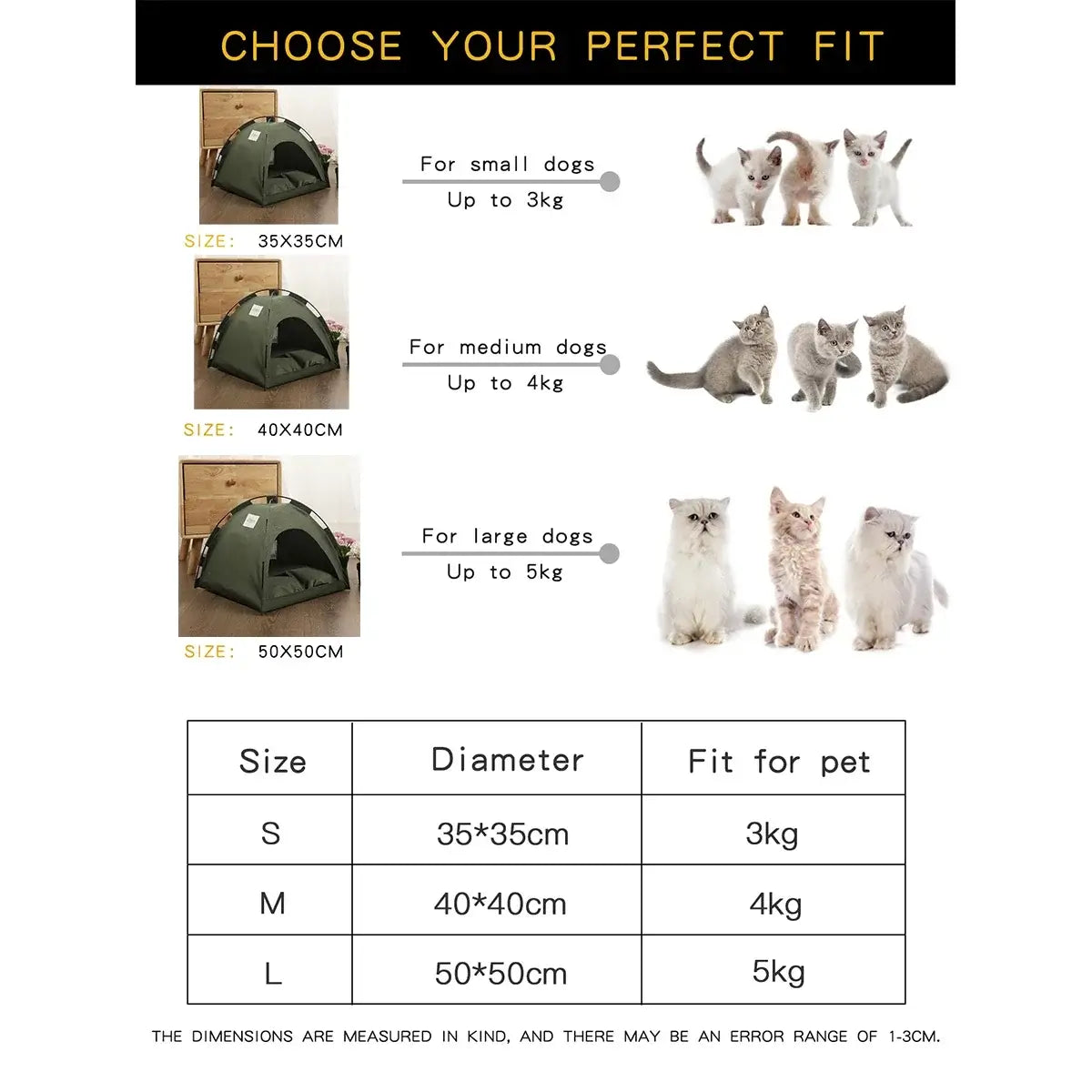 Breathable Cat Tent Resting Bed