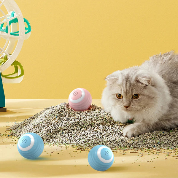 Rechargeable Smart Cat Rolling Ball