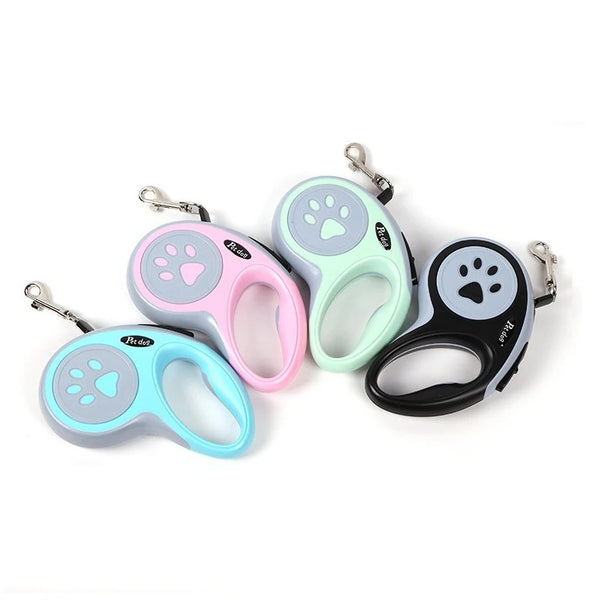 Retractable Nylon Dog Walking Leash