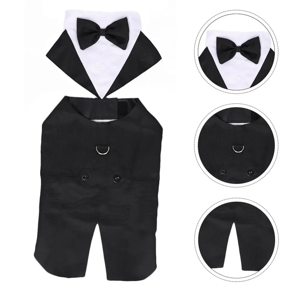 Formal Bow Tie Dog Tuxedo