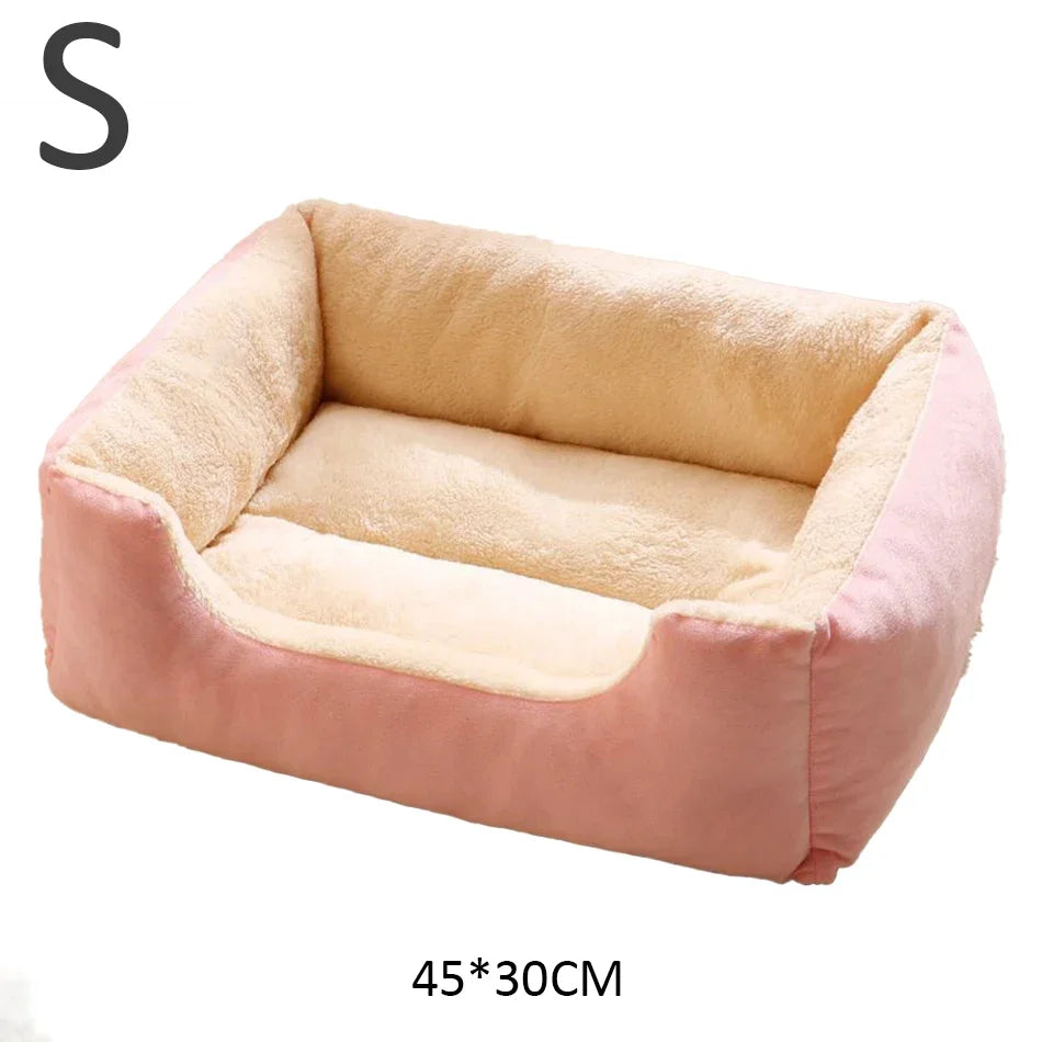 Plush Round Cat Nest Bed