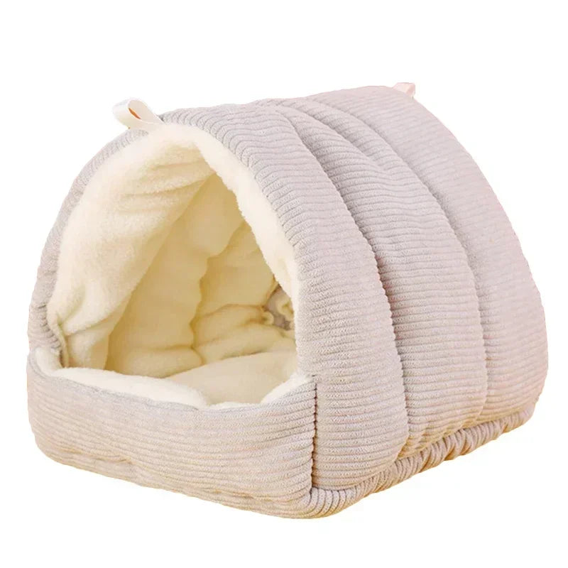 Warm Plush Bird Sleeping Hut