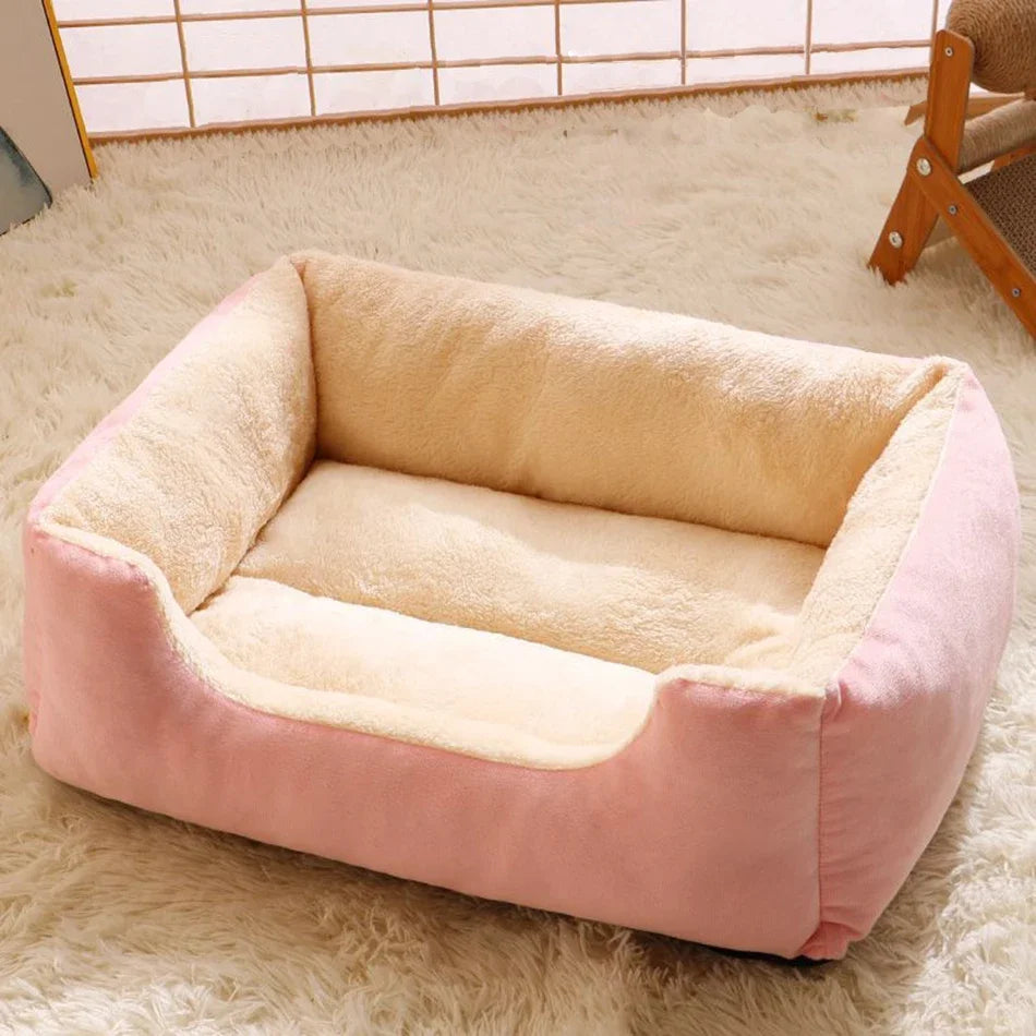 Plush Round Cat Nest Bed