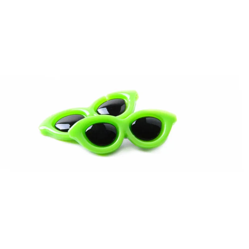 Heart Sunglasses Pet Hair Clips