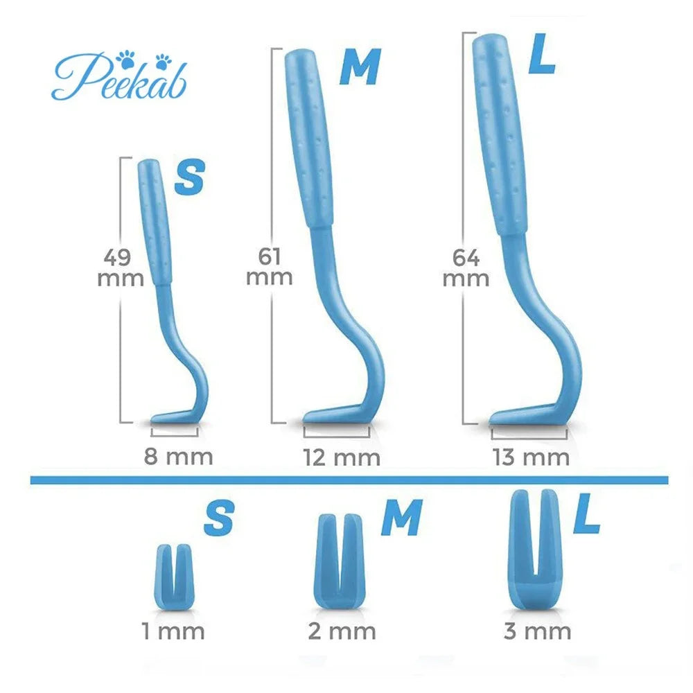 Plastic Pet Tick Removal Tool