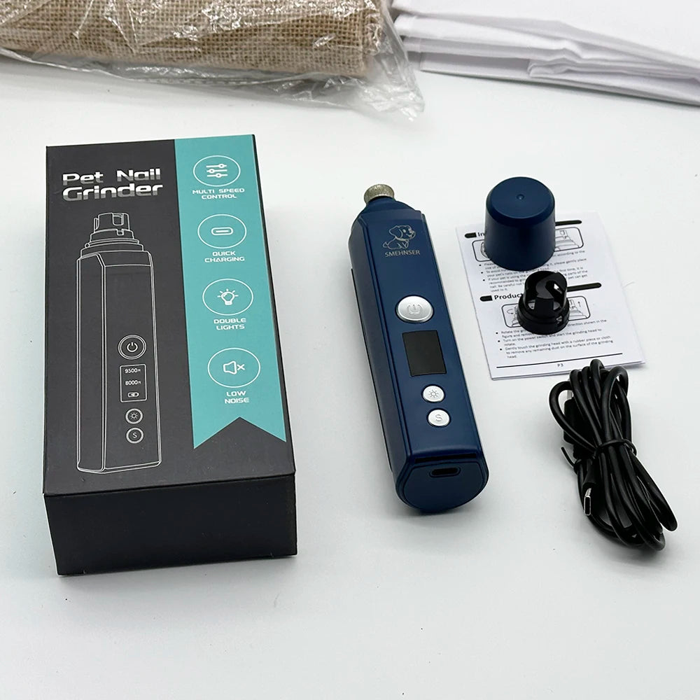 Quiet Electric Pet Nail Grinder
