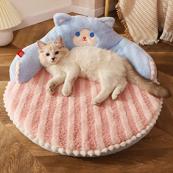 HOOPET Velvet Pet Cushion Bed