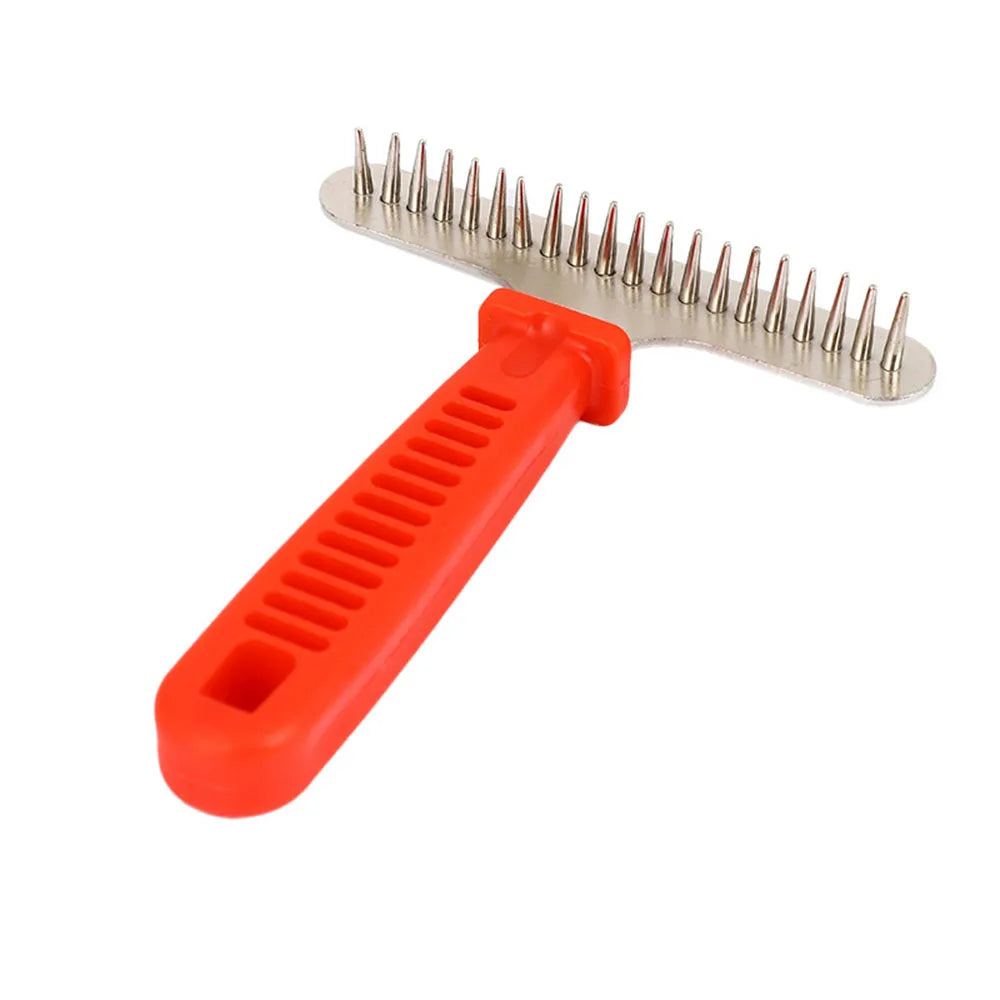 Stainless Steel Pet Grooming Rake