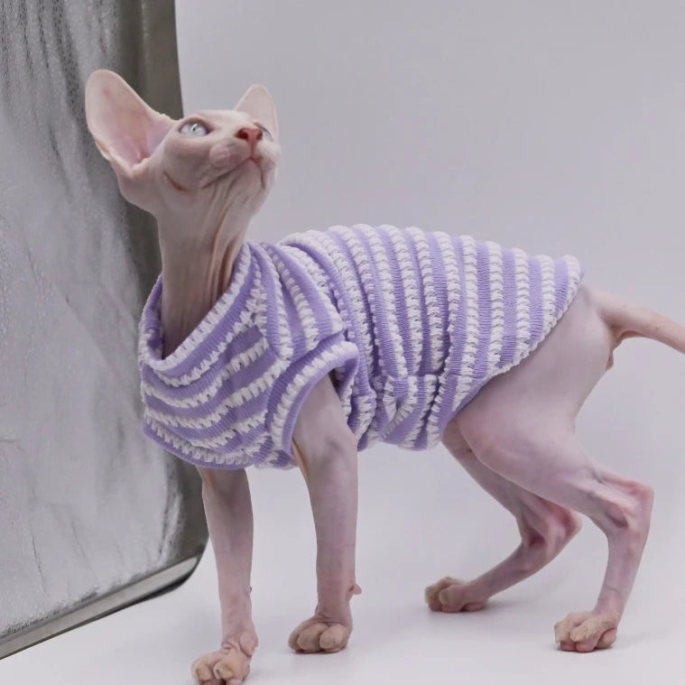 Stretch Cotton Sphynx Summer Vest