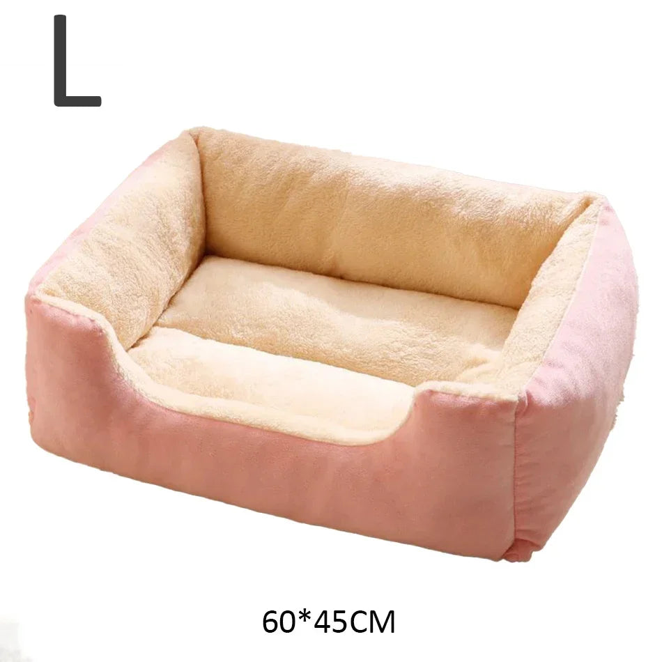 Plush Round Cat Nest Bed