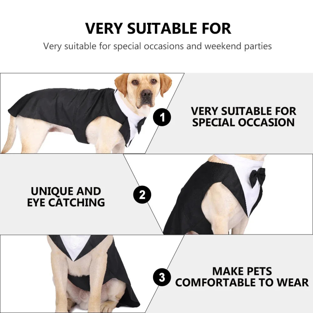 Formal Bow Tie Dog Tuxedo