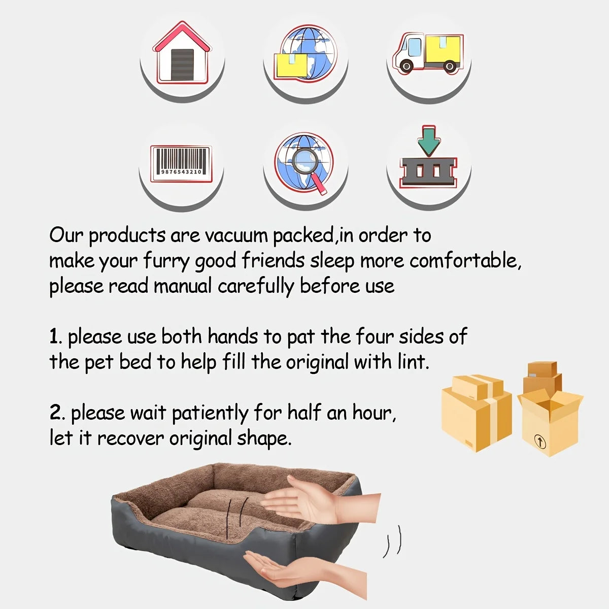 Breathable Sofa Style Dog Bed